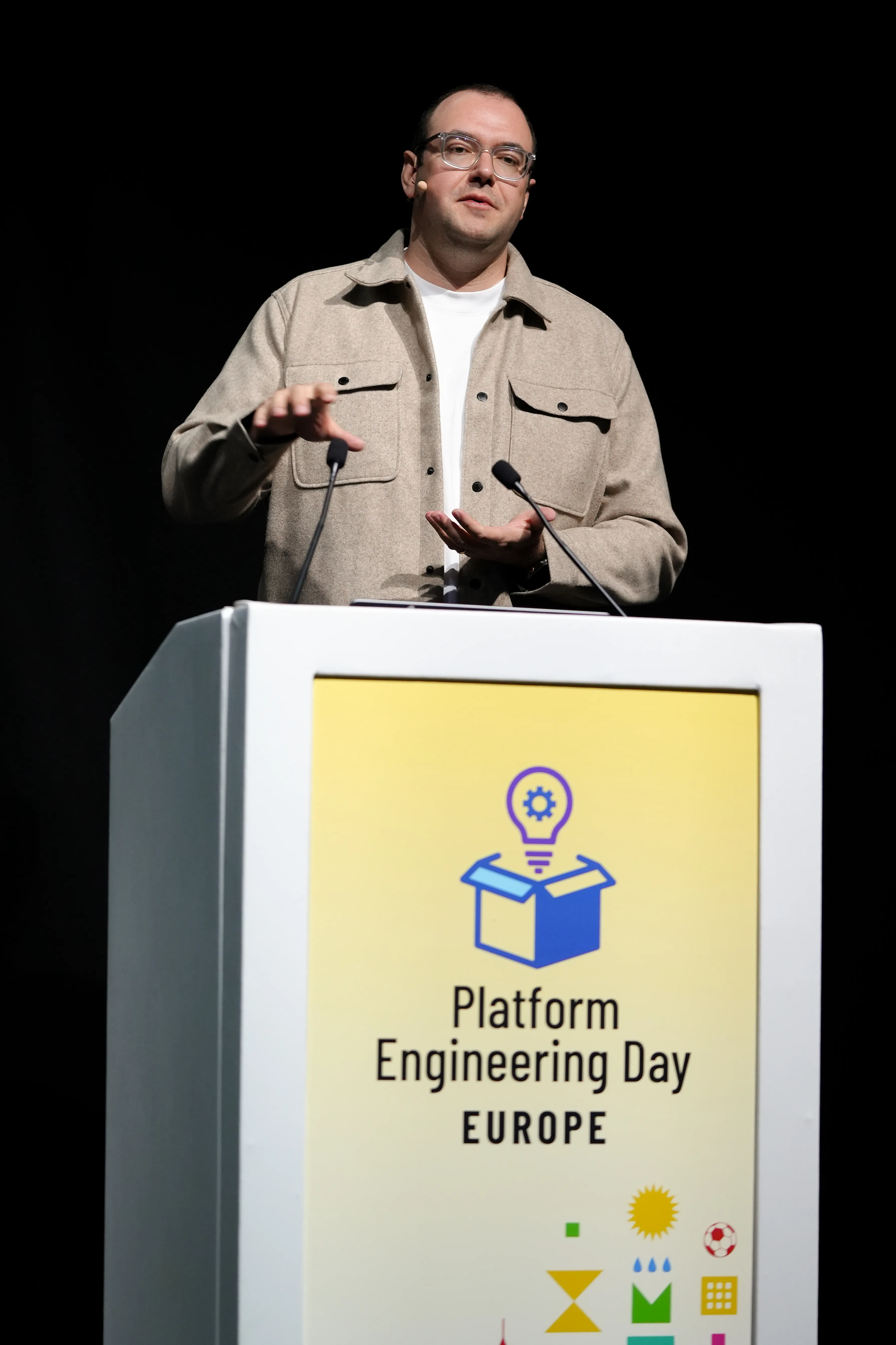 Max Körbächer at KubeCon NA 2024 in Salt Lake City